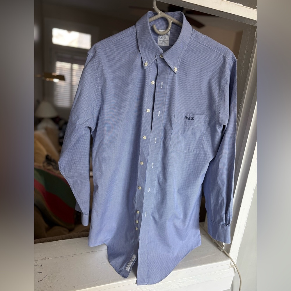 Brooks Brothers Light Blue Casual Button-Down Shirt